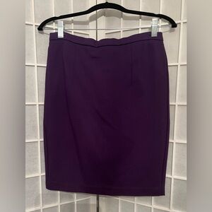 Dalia Collection Modern Fit Purple Women's Skirt